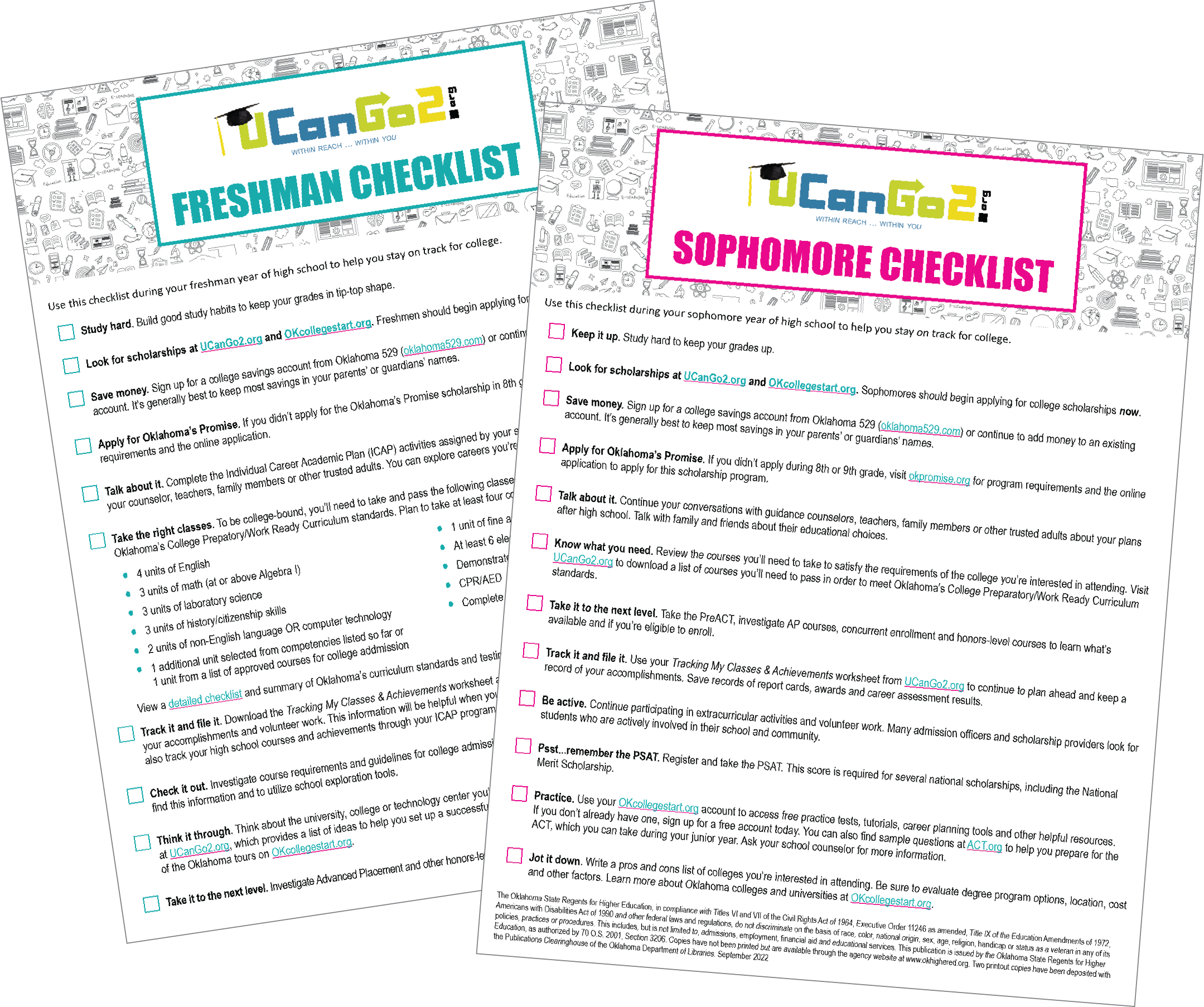 PDF of Junior Checklist