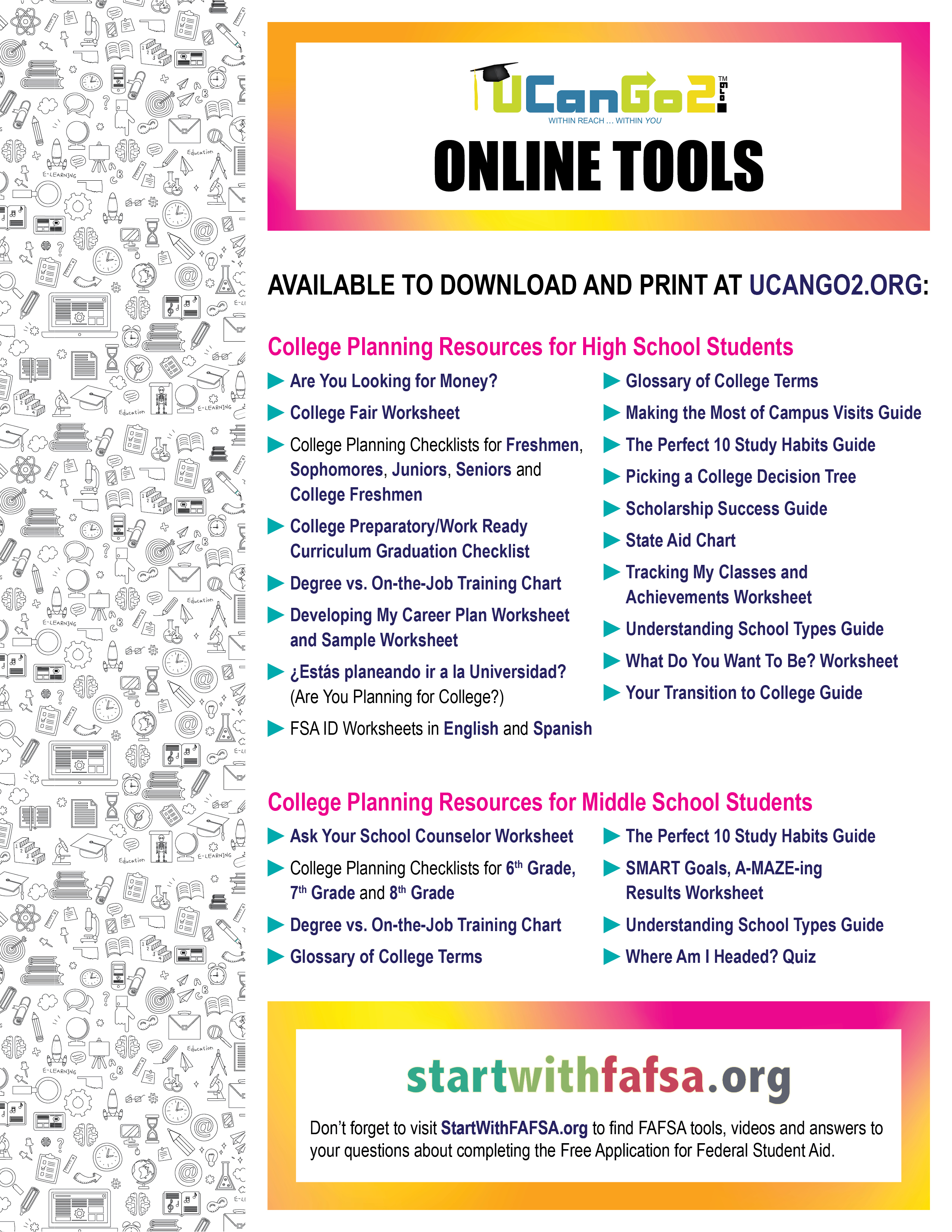 PDF of Online Tool List